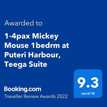 1-4Pax Mickey Mouse 1Bedrm At Puteri Harbour, Teega Suite Nusajaya  Dış mekan fotoğraf